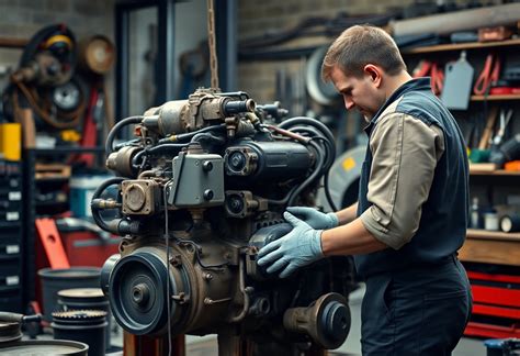 Manutenzione periodica motore