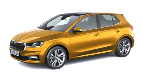 Interni Skoda Fabia con schermo SmartLink