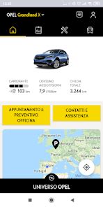 Schermata app MyOpel