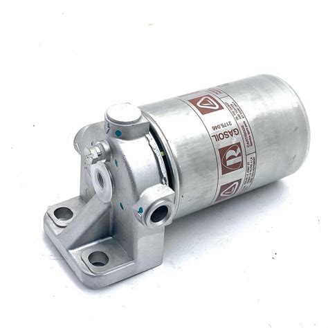 Schema di un filtro gasolio con supporto e sensori