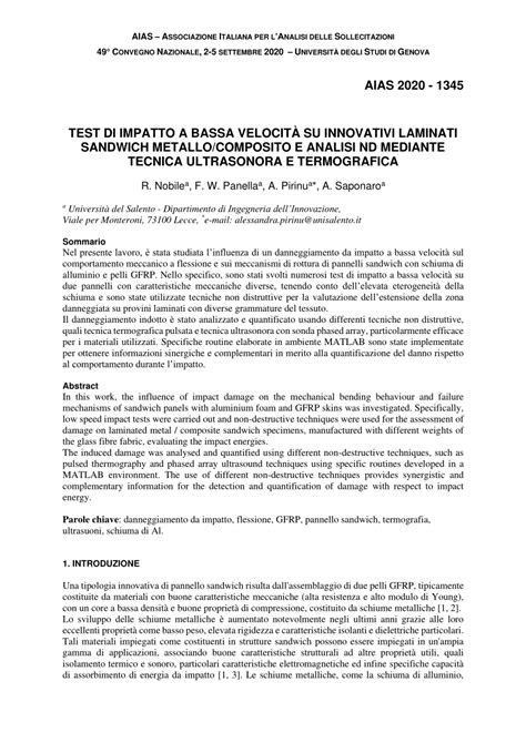 Test di impatto su veicolo con paraurti