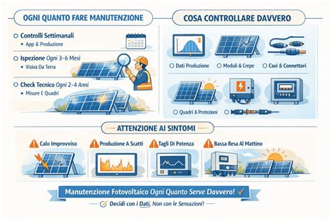 Infografica sulla manutenzione corretta del sistema di alimentazione