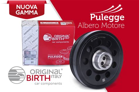 Confronto pulegge smorzatrici originali e aftermarket