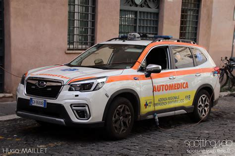 Subaru Forester allestito come automedica