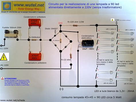 Schema di funzionamento lampada LED D3S