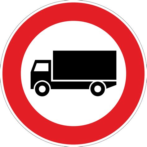 Segnale Transito Vietato ai Veicoli oltre 3,5t