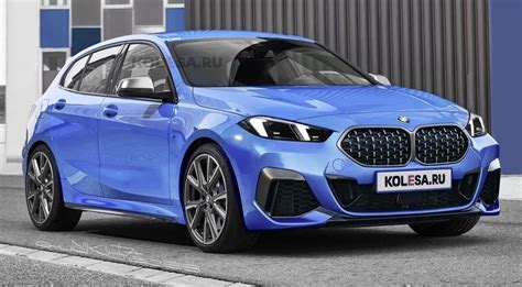 BMW Serie 1 MSport in curva