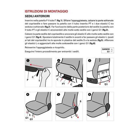Dettagli cuciture e finiture coprisedili