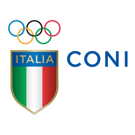 Logo del CONI e il Collare d'Oro
