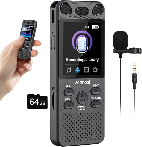 Micro registratore audio ultracompatto