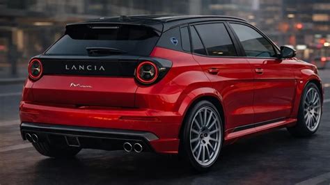 Render di un B-SUV Lancia