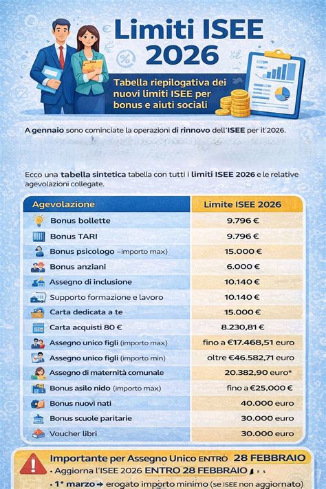Grafico ISEE e limiti