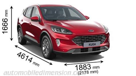 Ford Kuga dimensioni e design