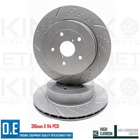 Dischi freno performance per Subaru STI