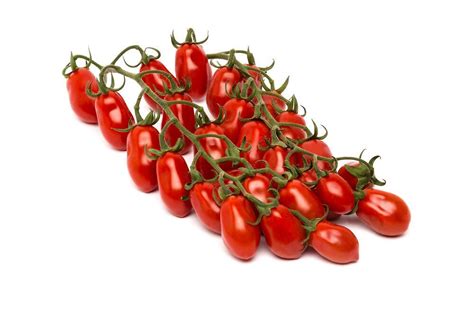 Sezione di un pomodoro datterino con indicazione del grado Brix