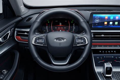 Interni premium Chery Tiggo 4 Pro
