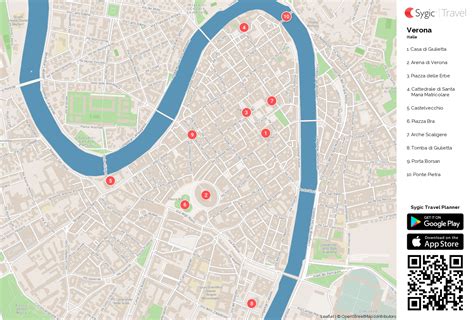 Mappa delle tangenziali di Verona