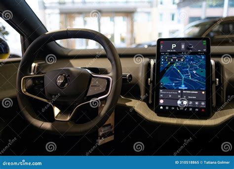 volvo dashboard close-up