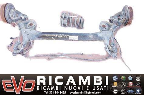 schema del ponte posteriore di una vw touran