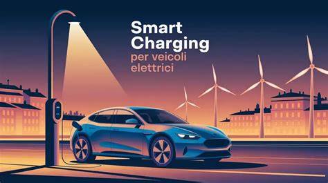 Infografica sulla ricarica dei veicoli elettrici