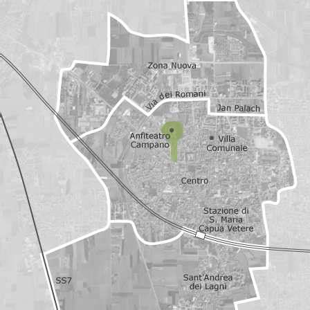 Mappa di Santa Maria Capua Vetere, Italia