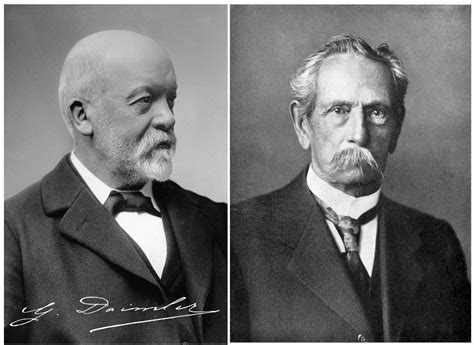 Gottlieb Daimler e Karl Benz