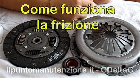 Schema di funzionamento della frizione e del volano