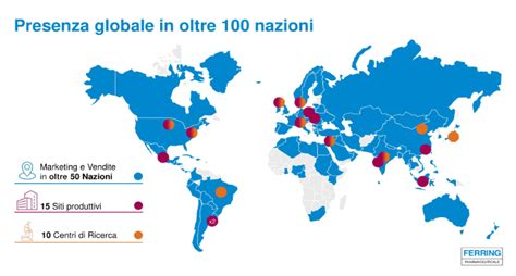 Mappa che mostra la presenza globale delle fabbriche Cooper Tires