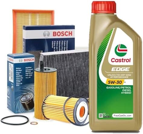 Confronto tra kit tagliando Castrol e Bosch
