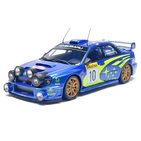 Dettagli tecnici modellino Subaru Impreza WRC