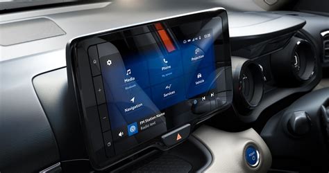 Schermata di navigazione Toyota Yaris Navi