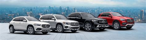 Mercedes-Benz SUV lineup in 2010