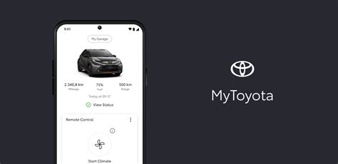 MyToyota app interface