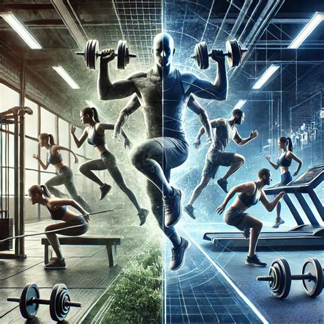 Diagramma che confronta allenamento tradizionale (solo forza o solo cardio) con allenamento ibrido (forza + cardio + mobilità)