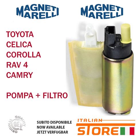 Pompa benzina con filtro