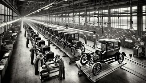 Linea di produzione della Ford Modello T