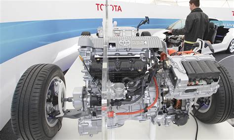Diagramma sistema ibrido Toyota Prius V3