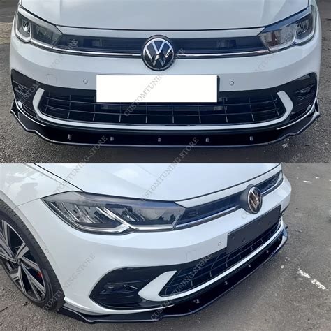 Spoiler anteriore (Front Bumper Lip) per Volkswagen Polo GTI MK VI
