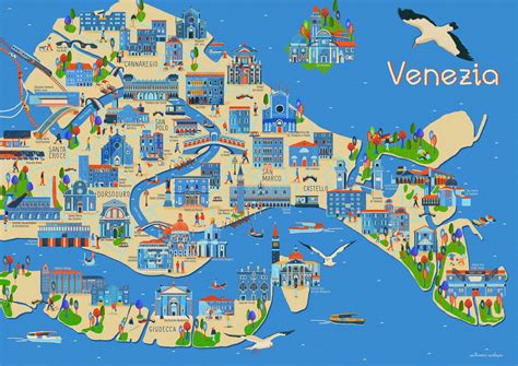 Mappa della zona di Venezia per la ricerca di concessionari auto