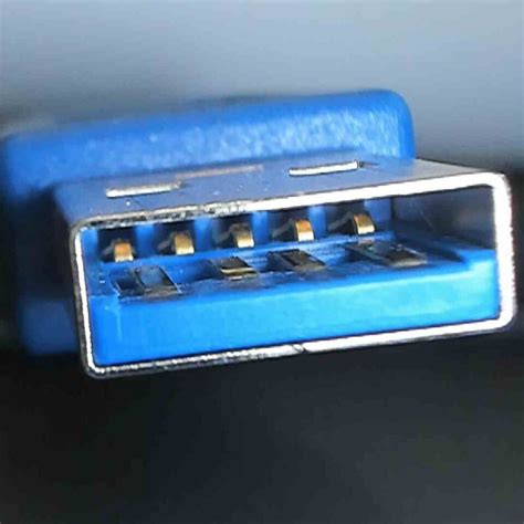 Dettaglio connettore USB 3.0