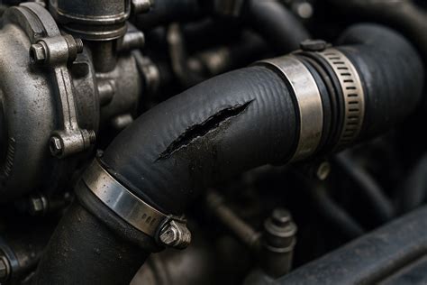Manicotto intercooler rotto