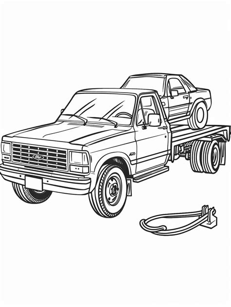 Dettaglio del meccanismo di sollevamento di un carro attrezzi Nissan Atleon