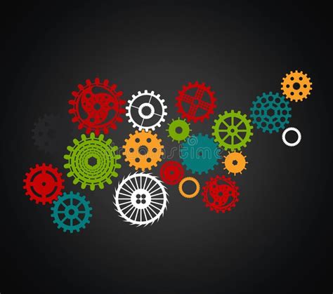 set di ingranaggi di diverse dimensioni