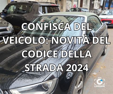 Confisca veicolo società