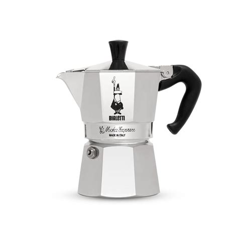 Moka Express Bialetti su sfondo vintage