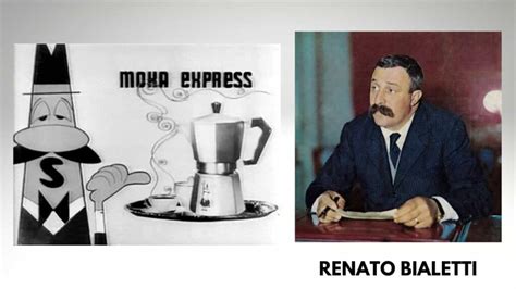 Renato Bialetti davanti alla fabbrica di Crusinallo
