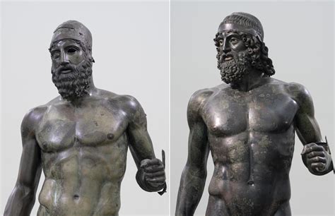 Immagine dei Bronzi di Riace