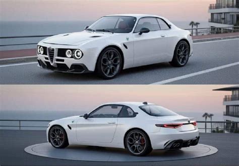 Alfa Romeo Giulia GT sul ponte di sollevamento