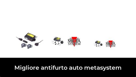 Antifurto Metasystem CAN-BUS