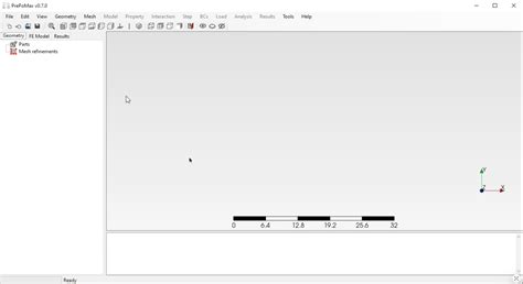 Interfaccia e funzionalità di CalculiX